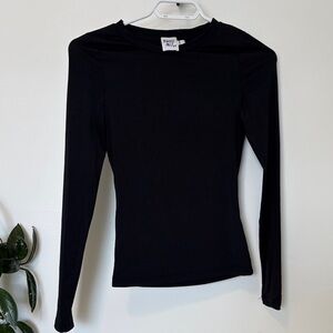 Princess Polly | Black Long Sleeve Top | size 0